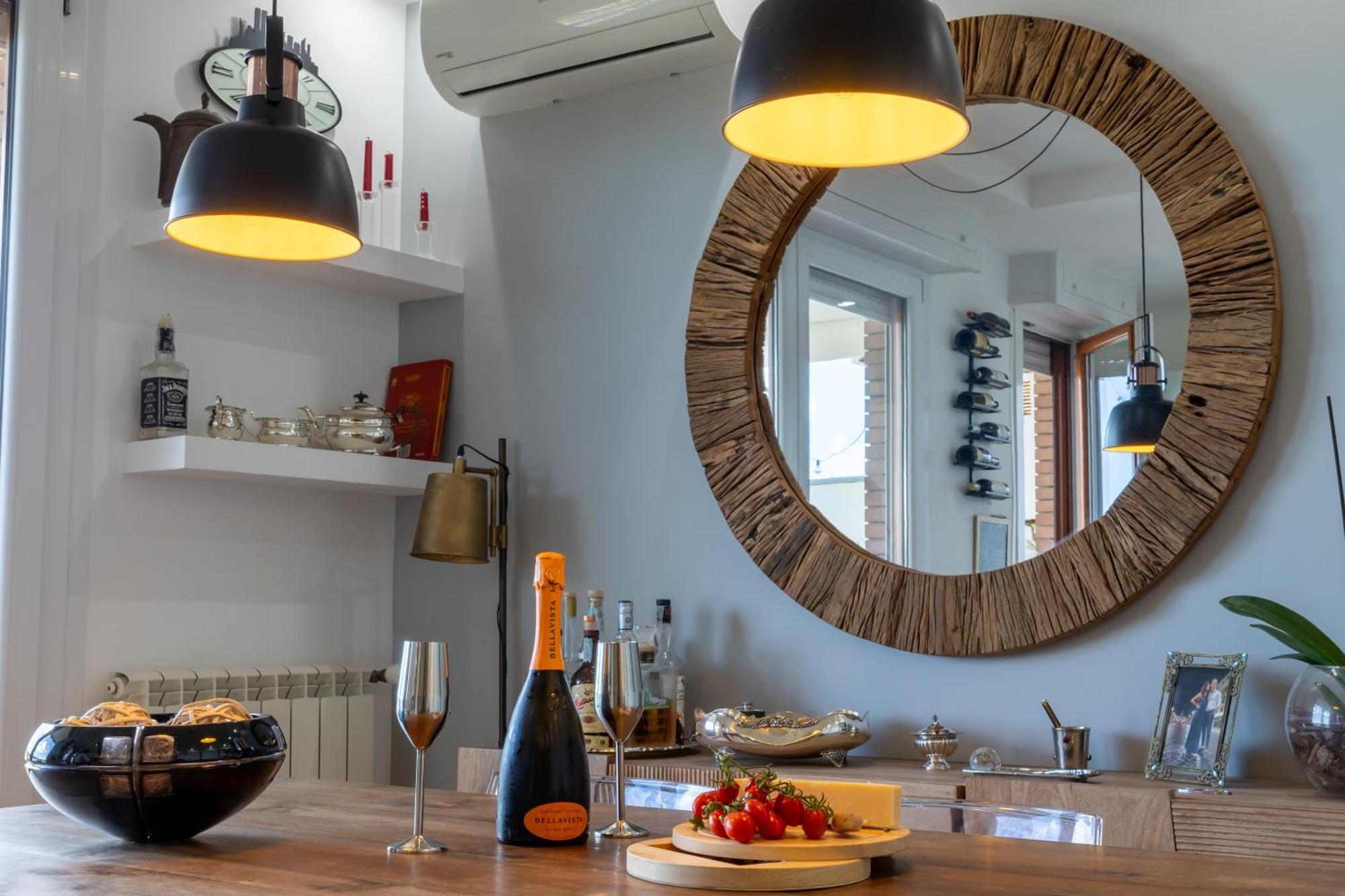 Belvedere Modern Apartment Con Parcheggio Gratuito Rom Exteriör bild